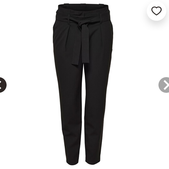 Only Nicole Paperbag Ankle Pants (15160446) - Picture 2 of 12